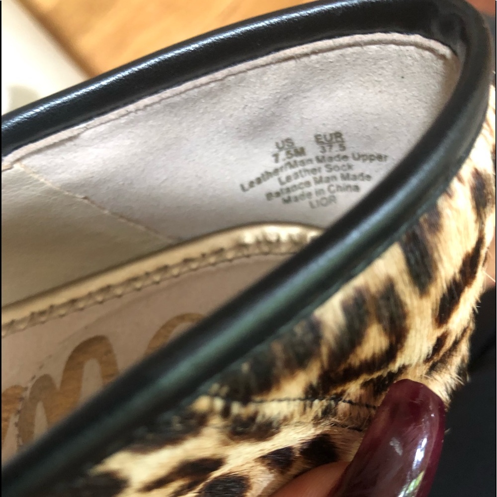 Sam Edelman Animal Print Loafer - Picture 10 of 11
